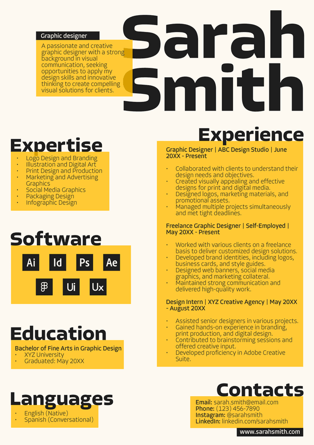 Resume Theme 6